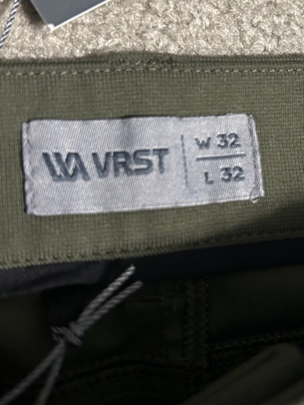 NWT VRST Men's Commuter 5-Pocket Skinny Fit Pants Green 32X32 (Actual 32 X 30.5) - Picture 9 of 10